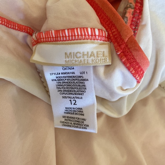 Michael Kors One Piece Bathing Suit - Picture 5 of 6